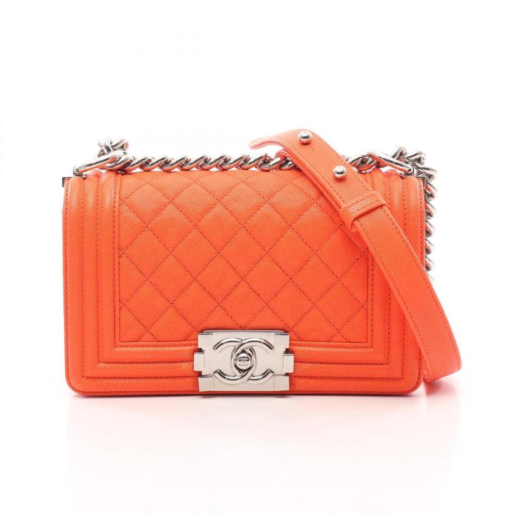 Chanel Boy Small Shoulder Bag/Handbag, Caviar Leather (Grained Calfskin), Wom...